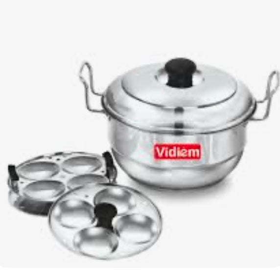 VIDIEM STAINLESS STEEL IDLY POT