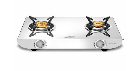 Vidiem Tusker 2 Burner Stainless Steel Gas Stove