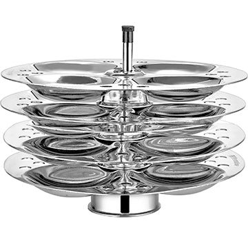 Buy Stainless Steel Idli stand With 4 Racks