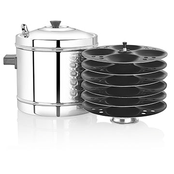 Premier Idli Maker with 6 Nonstick Racks