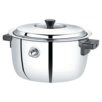 Premier 3-ply Clad Stainless Steel Kadai 24 cm - Diamond Trading Inc